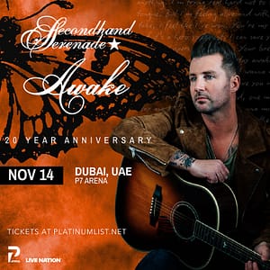 Secondhand Serenade in Dubai – Concerts Cdxb.com Special Offers, Deals & Discounts in Canada