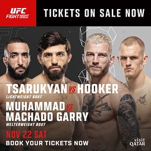 UFC Fight Night in Doha – Sports Events Cdxb.com Special Offers, Deals & Discounts in Canada