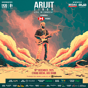 Arijit Singh Live in Concert at Etihad Arena – Desi Events Cdxb.com Special Offers, Deals & Discounts in Canada