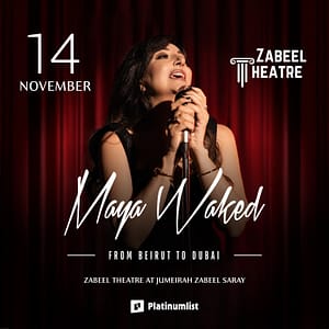 Maya Waked from Beirut to Dubai at Zabeel Theatre, Dubai – Concerts Cdxb.com Special Offers, Deals & Discounts in Canada