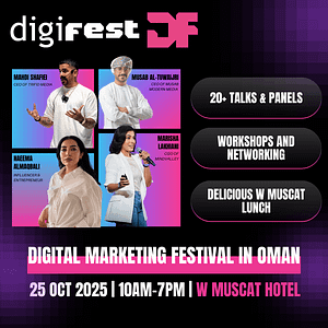 Digifest Digital Marketing Festival in Muscat – Conferences Cdxb.com Special Offers, Deals & Discounts in Canada