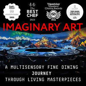 IMAGINARY ART Show in KRASOTA Restaurant – Dining Experiences Cdxb.com Special Offers, Deals & Discounts in Canada