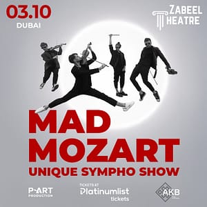 Mad Mozart: Unique Sympho Show at Zabeel Theatre in Dubai – Concerts Cdxb.com Special Offers, Deals & Discounts in Canada