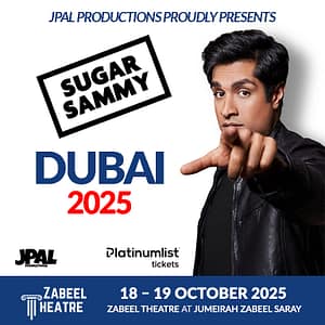 Sugar Sammy Live at Zabeel Theatre, Dubai – Comedy Events Cdxb.com Special Offers, Deals & Discounts in Canada