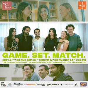 Game. Set. Match at Playhouse Studio Theatre, Mall of the Emirates in Dubai – Shows and Theatrical Plays Cdxb.com Special Offers, Deals & Discounts in Canada