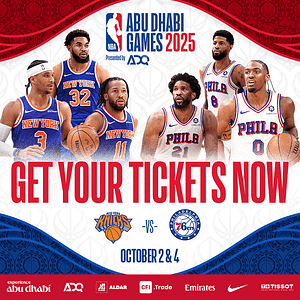 NBA Abu Dhabi Games 2025 presented by ADQ – Sports Events Cdxb.com Special Offers, Deals & Discounts in Canada