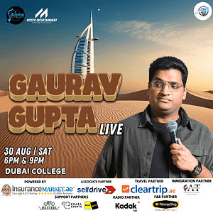 Gaurav Gupta Live in Dubai 2025 – Comedy Events Cdxb.com Special Offers, Deals & Discounts in Canada