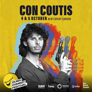 Con Coutis at Dubai Comedy Festival – Dubai Comedy Festival Cdxb.com Special Offers, Deals & Discounts in Canada