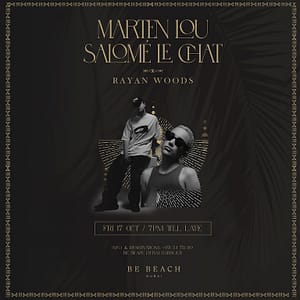 Marten Lou & Salomé Le Chat at Be Beach Dubai – Nightlife Cdxb.com Special Offers, Deals & Discounts in Canada