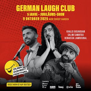 German Laugh Club 5-Year Anniversary Live at Dubai Comedy Festival – Dubai Comedy Festival Cdxb.com Special Offers, Deals & Discounts in Canada