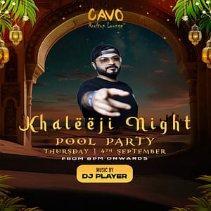 Khaleeji Nights Pool Party at Cavo Rooftop in Manama – Nightlife Cdxb.com Special Offers, Deals & Discounts in Canada