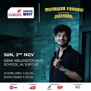 Colors Laughter Night ft. Munawar Faruqui in Dubai – Shows and Theatrical Plays Cdxb.com Special Offers, Deals & Discounts in Canada