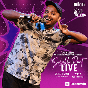 Sorabh Pant Standup Comedy Show at Aloft Muscat – Shows and Theatrical Plays Cdxb.com Special Offers, Deals & Discounts in Canada