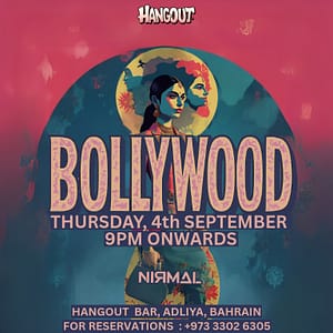 Bollywood Nights at Hangout, Bahrain – Desi Events Cdxb.com Special Offers, Deals & Discounts in Canada