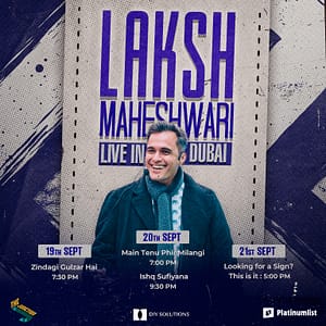 Laksh Maheshwari at The Junction in Dubai – Shows and Theatrical Plays Cdxb.com Special Offers, Deals & Discounts in Canada