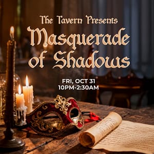 The Tavern Presents: Masquerade of Shadows – Halloween Cdxb.com Special Offers, Deals & Discounts in Canada