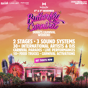 Butterfly Carnival 2025 at Media City Amphitheatre, Dubai – Festival Cdxb.com Special Offers, Deals & Discounts in Canada