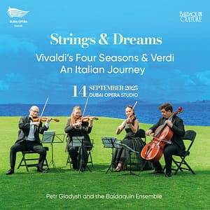 Strings & Dreams: Verdi’s String Quartet & Vivaldi’s The Four Seasons at Dubai Opera Studio – Shows and Theatrical Plays Cdxb.com Special Offers, Deals & Discounts in Canada