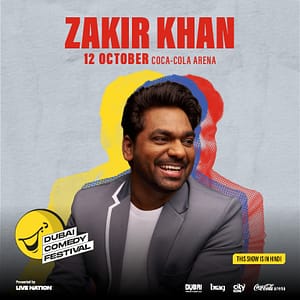 Zakir Khan | Dubai Comedy Festival 2025 – Shows and Theatrical Plays Cdxb.com Special Offers, Deals & Discounts in Canada