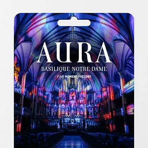 L’expérience AURA à la basilique Notre-Dame de Montréal – Carte-cadeau at Basilique Notre-Dame de Montréal, Montreal, Canada Cdxb.com Special Offers, Deals & Discounts in Canada