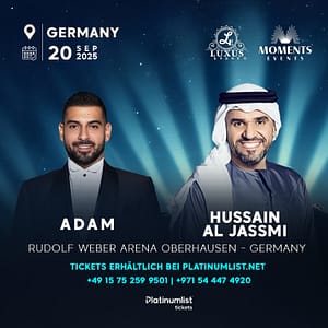 Hussain Al Jassmi & Adam Live at Rudolf Weber Arena in Oberhausen, Germany – Arabic Events Cdxb.com Special Offers, Deals & Discounts in Canada