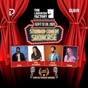 The Laughter Factory September 2025 in Dubai and Abu Dhabi – Comedy Events Cdxb.com Special Offers, Deals & Discounts in Canada