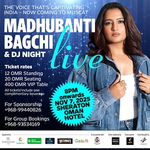 Madhubanti Bagchi Live Concert in Muscat – Concerts Cdxb.com Special Offers, Deals & Discounts in Canada