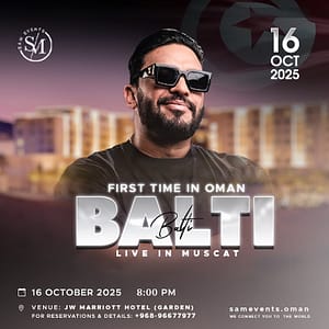 Balti Live in Muscat – Concerts Cdxb.com Special Offers, Deals & Discounts in Canada