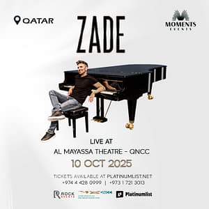 Zade Dirani Live At Al Mayassa Theatre, QNCC – Shows and Theatrical Plays Cdxb.com Special Offers, Deals & Discounts in Canada