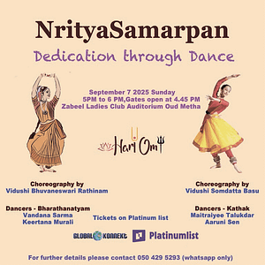 Nritya Samarpan Live in Dubai – Desi Events Cdxb.com Special Offers, Deals & Discounts in Canada