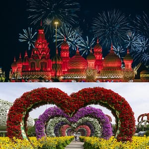 Global Village + Miracle Garden – Combo – Must-see attractions Cdxb.com Special Offers, Deals & Discounts in Canada