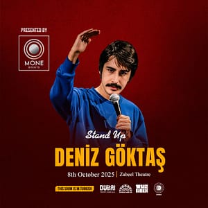 Deniz Goktas Turkish Stand Up at Zabeel Theatre in Dubai – Shows and Theatrical Plays Cdxb.com Special Offers, Deals & Discounts in Canada