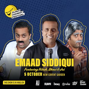 Emaad Siddiqui Live at Dubai Comedy Festival – Dubai Comedy Festival Cdxb.com Special Offers, Deals & Discounts in Canada